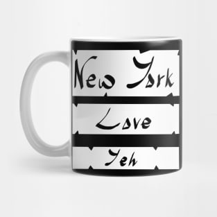 New York Love Yeh Mug